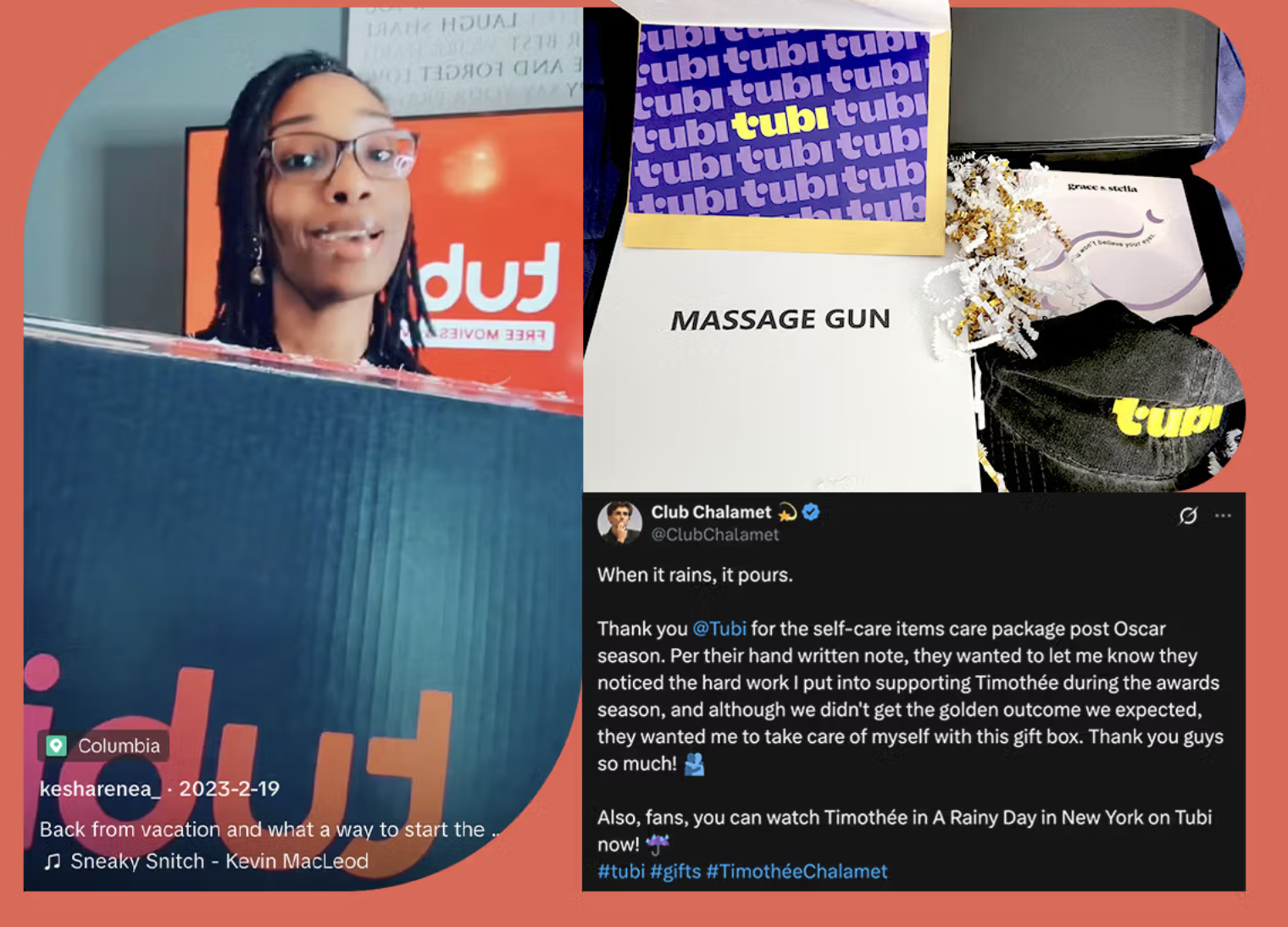 Tubi’s ‘chronically online’ marketing team is building out a new kind of gifting strategy